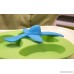 oogaa Baby Mealtime Silicone Plane Spoon - Easy Clean Baby Safe - 7in - Blue - B006LL7GFE
